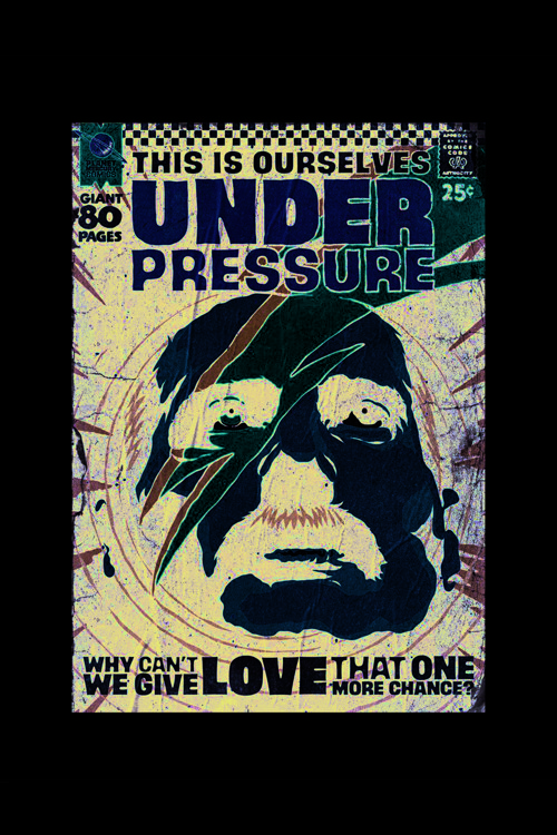 This Is Ourselves Under Pressure Punk Rock Metal Duvar Posteri - Kalın Kağıt - Çerçevesiz