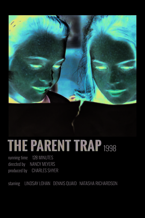 The Parent Trap Film Info Card Bilgi Kartı Duvar Posteri