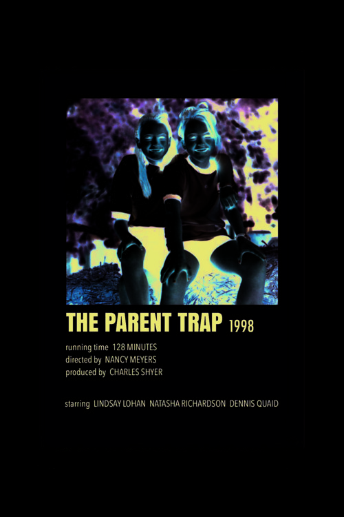 The Parent Trap Film Info Card Bilgi Kartı Duvar Posteri