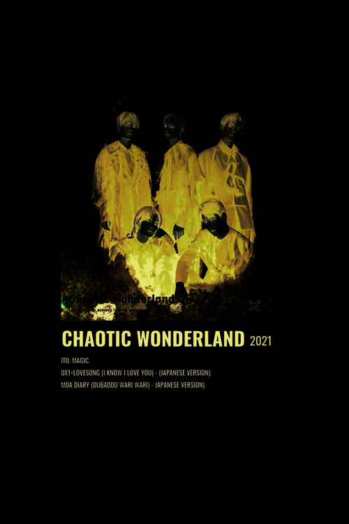 Txt Chaotic Wonderland K-Pop Duvar Posteri - Duvar Dekoru - Kalın Kağıt - Çerçevesiz