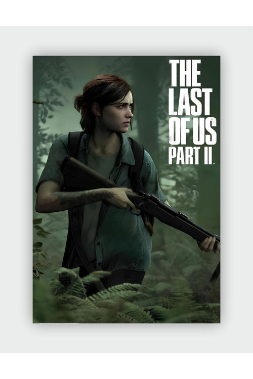 The Last Of Us 2 Game Duvar Posteri - Kalın Kağıt - Çerçevesiz