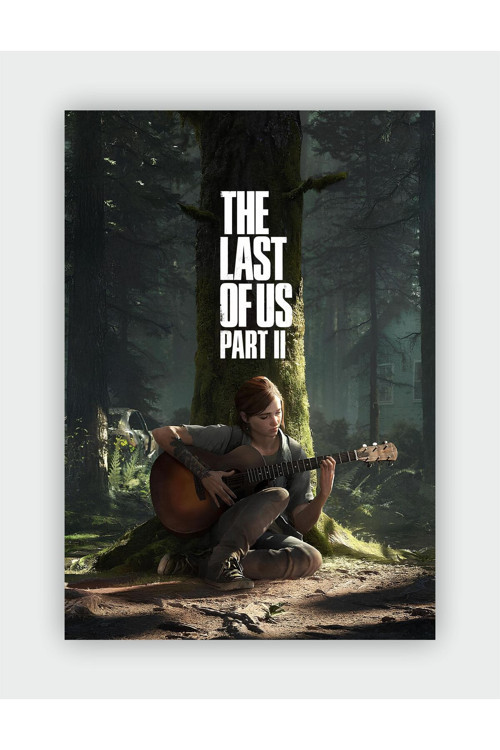 The Last Of Us Part Iı Game Duvar Posteri - Kalın Kağıt - Çerçevesiz