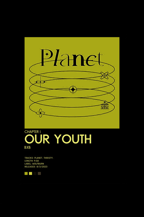 Bxb Chspeter I. Our Youth K-Pop Duvar Posteri - Duvar Dekoru - Kalın Kağıt - Çerçevesiz