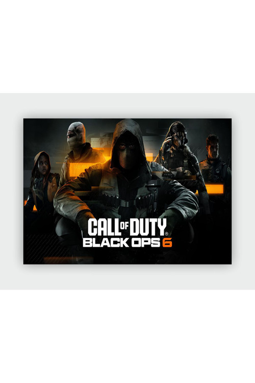 Call Of Duty: Black Ops 6 Game Duvar Posteri - Kalın Kağıt - Çerçevesiz