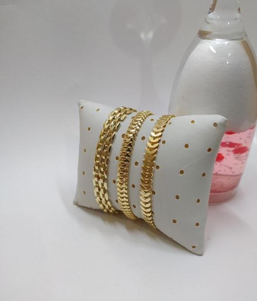 Altın Kaplama Kadın Kombin Bileklik