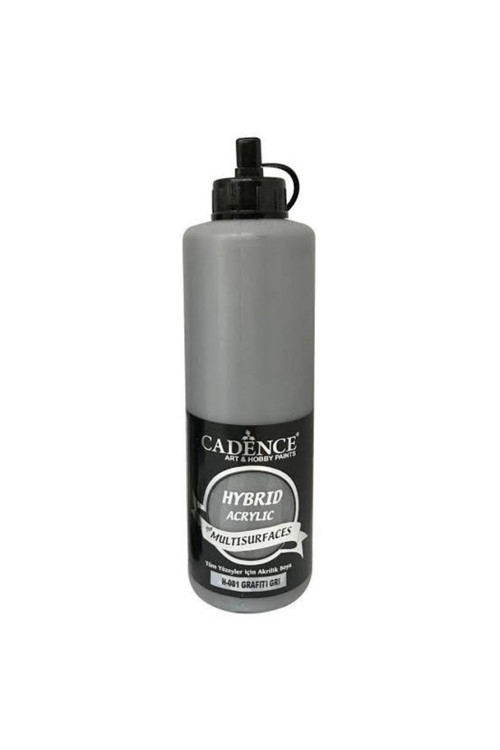 500 Ml Hybrid Boyalar (Multisurface) Grafiti Gri