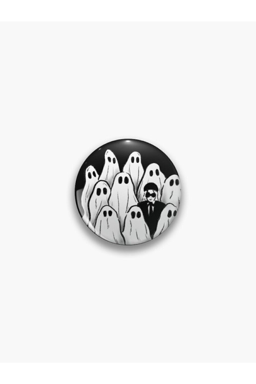 Ghosts Hayaletler Y2K Grunge Buton Rozet