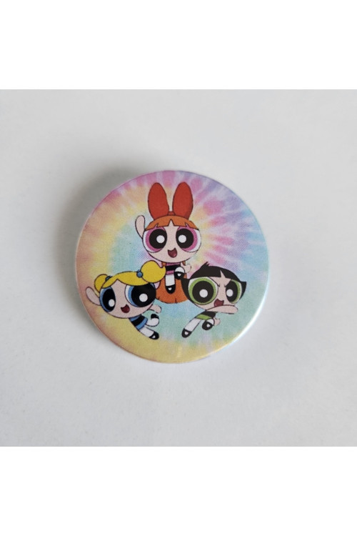 Powerpuff Girls Buton Rozet