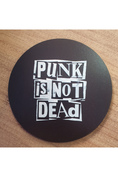 Punk Is Not Dead Ahşap Bardak Altlığı (6 Adet)