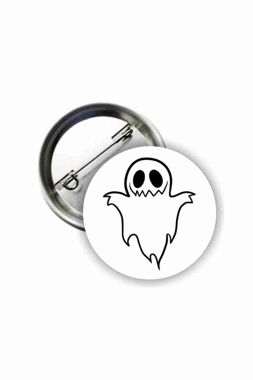 Hayalet Ghost Y2K Grunge Style Buton Rozet
