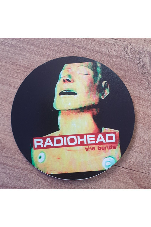 Radiohead - The Bends Ahşap Bardak Altlığı (6 Adet)