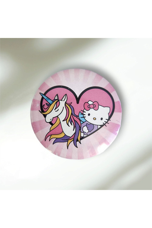 Hello Kitty Buton Rozet