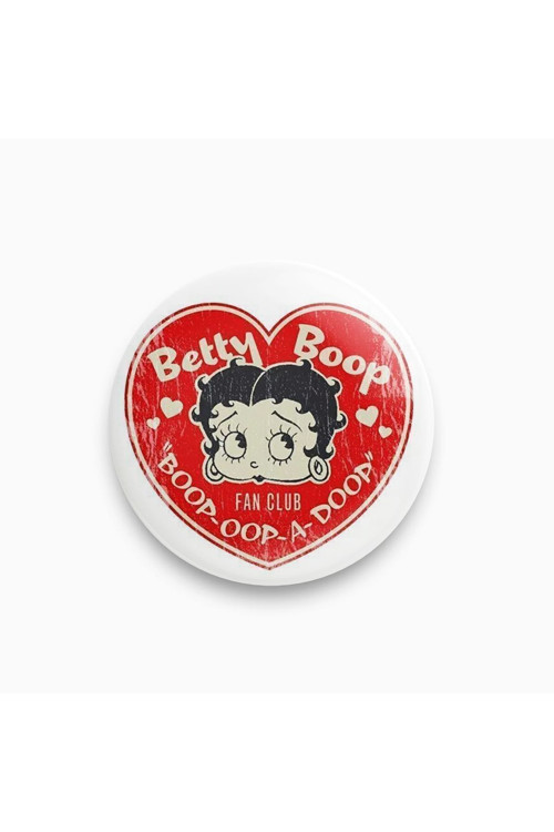 Betty Boop Buton Rozet