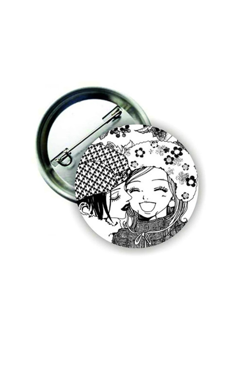 Nana & Hachi Anime Buton Rozet