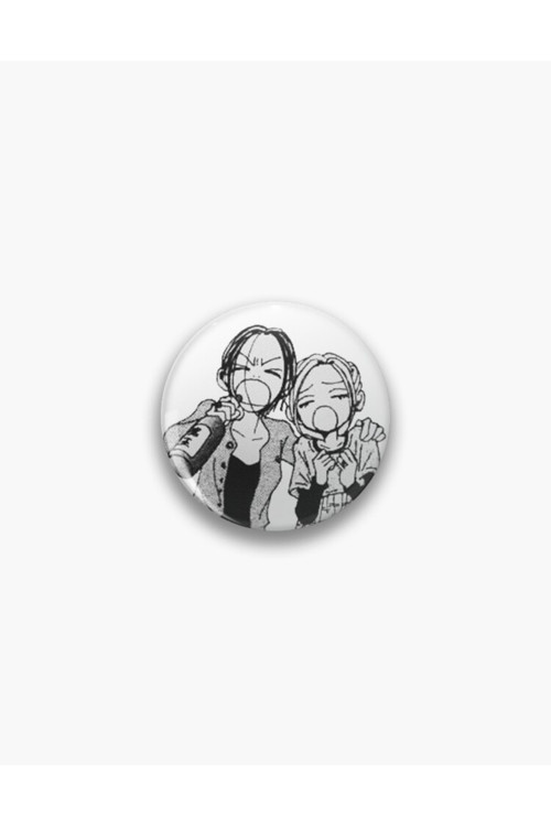 Nana & Hachi Anime Buton Rozet