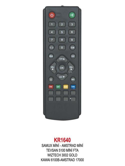 TEVSAN 5100 MİNİ FTA UYDU KUMANDASI