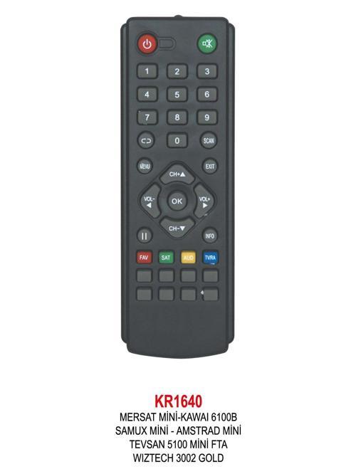 TEVSAN 5100 MİNİ FTA UYDU KUMANDASI