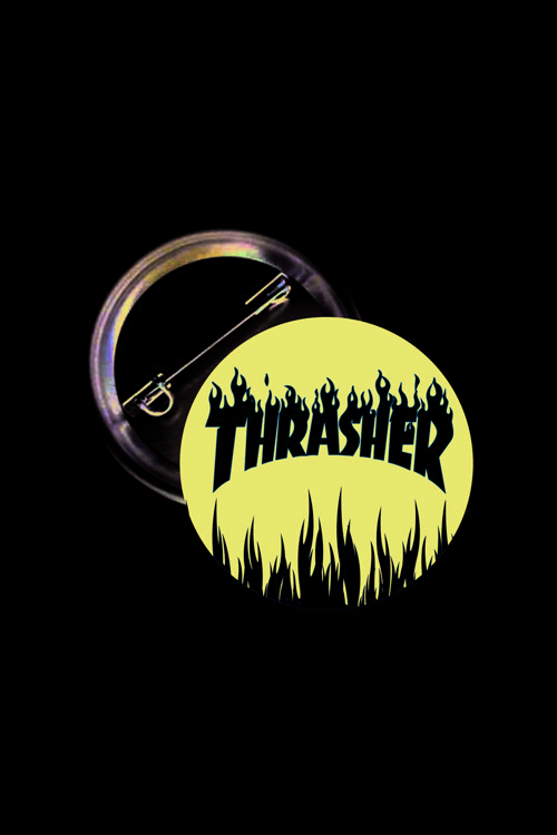 Thrasher Buton Rozet