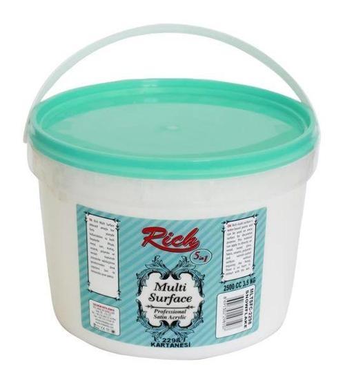 Multi Surface Her Yüzey İçin Akrilik Boya 2500 ml. 2298 KAR TANESİ