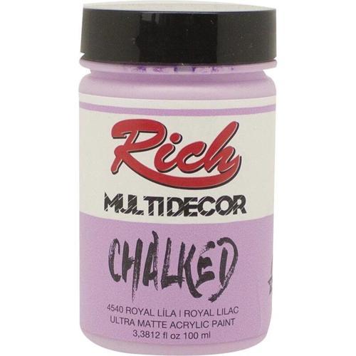 Multi Decor Chalked Akrilik Boya 100 cc. 4540 ROYAL LİLA