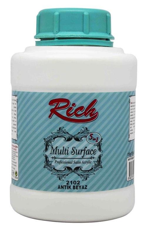 Multi Surface Her Yüzey İçin Akrilik Boya 1750 gr. 2102 ANTİK BEYAZ