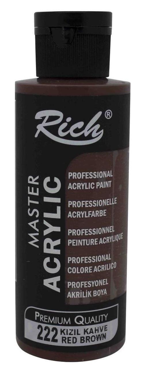 Akrilik Boya 120 cc. 222 Kızıl Kahve