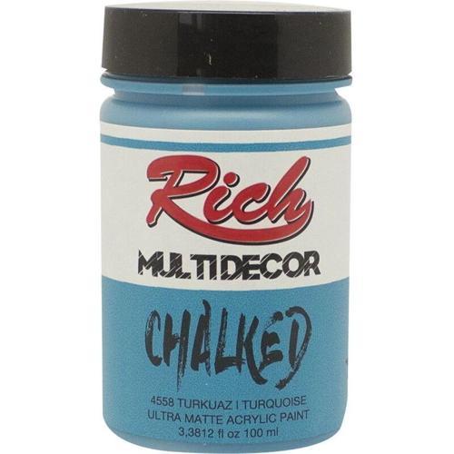 Multi Decor Chalked Akrilik Boya 100 cc. 4558 TURKUAZ