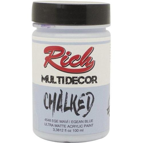 Multi Decor Chalked Akrilik Boya 100 cc. 4548 EGE MAVİ