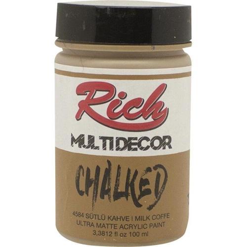 Multi Decor Chalked Akrilik Boya 100 cc. 4584 SÜTLÜ KAHVE