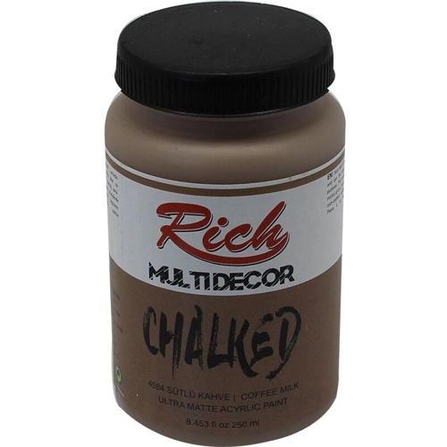 Multi Decor Chalked Akrilik Boya 250 cc. 4584 SÜTLÜ KAHVE