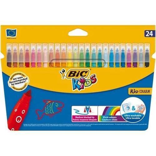 Kids Kid Couleur Keçeli Boya Kalemi 24 Renk