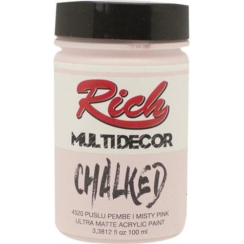 Multi Decor Chalked Akrilik Boya 100 cc. 4520 PUSLU PEMBE