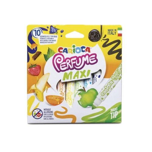 Perfume Maxi Kokulu Jumbo Keçeli Boya Kalemi 10 Renk