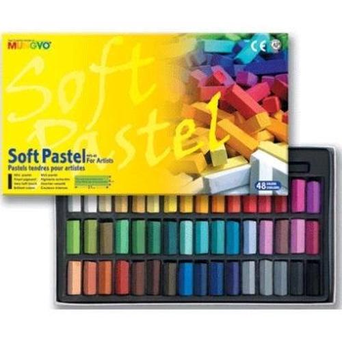 Gallery Artists' Soft Toz Pastel Boya Seti 48 Renk Yarım Boy