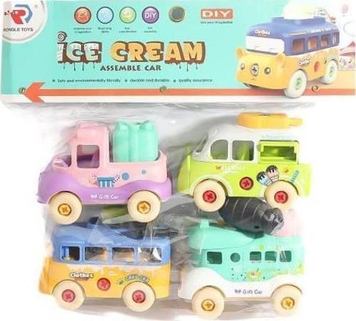 Poşetli Sök Tak 4'lü Araba Seti RL589-30D