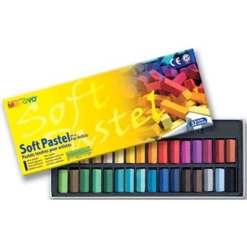 Gallery Artists' Soft Toz Pastel Boya Seti 32 Renk Yarım Boy