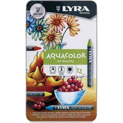 Aquacolor Sulandırılabilir Pastel Boya Seti 12 Renk