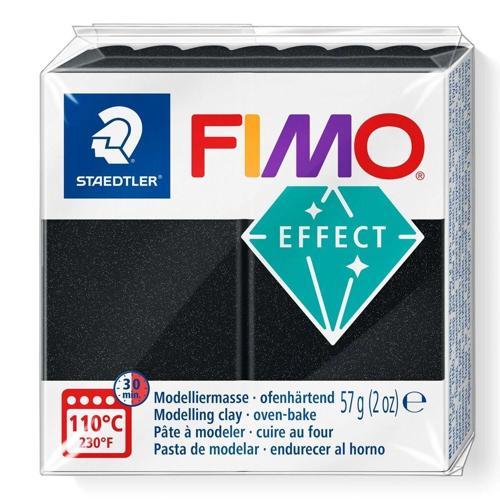 Fimo Effect Polimer Kil 907 Sedefli Siyah