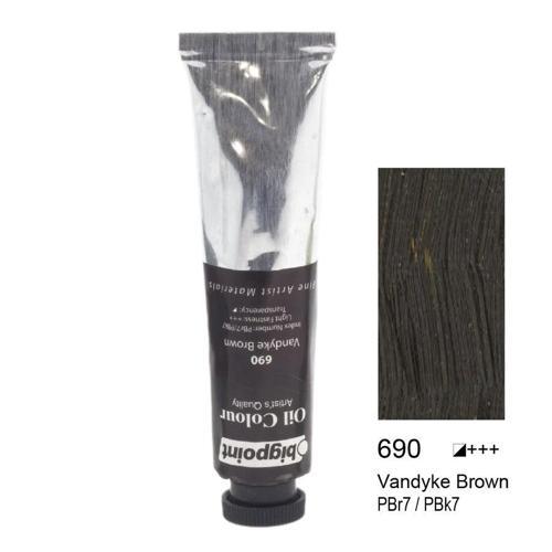 Yağlı Boya 45 ml. 690 Vandyke Brown