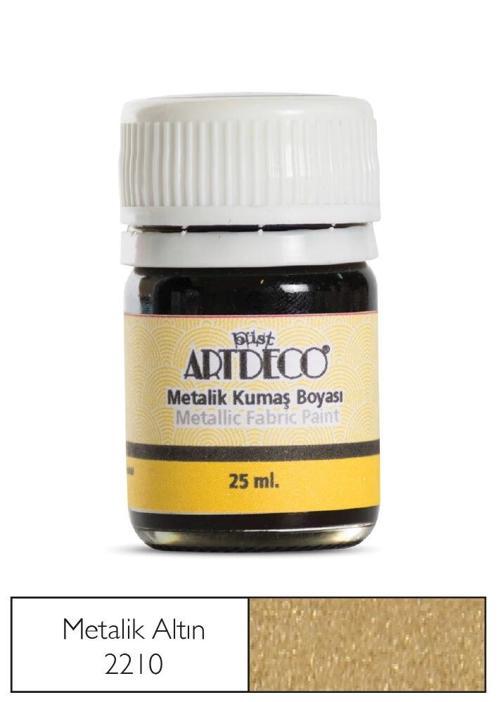 Metalik Kumaş Boyası 221 Altın Yaldız