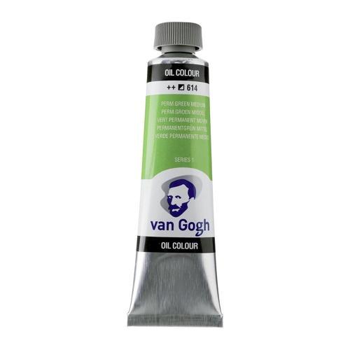 Van Gogh Yağlı Boya 40 ml. 614 Permanent Green Medium