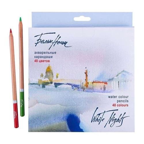 White Nights Aquarell Sulu Boya Kalemi Seti 48 Renk