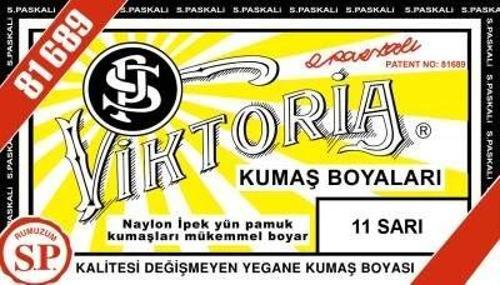 Toz Kumaş Boyası 11 SARI