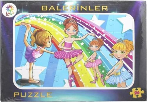 Balerinler Frame Puzzle 24 Parça Çocuklar İçin Yapboz