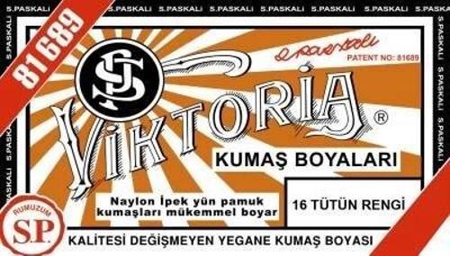 Toz Kumaş Boyası 16 TÜTÜN RENGİ