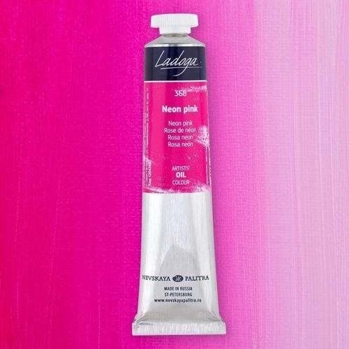 Ladoga Yağlı Boya 46 ml. 368 Neon Rose