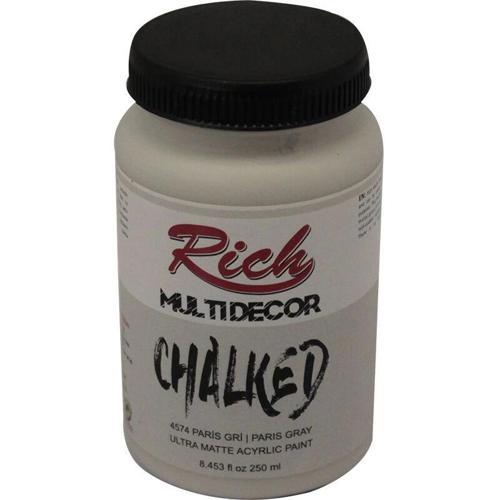 Multi Decor Chalked Akrilik Boya 250 cc. 4574 PARİS GRİ