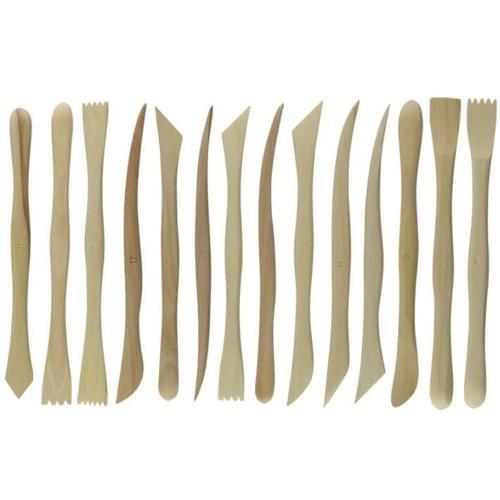 Ahşap Ebeşuar Modelaj Seti 15 Parça 20 cm.