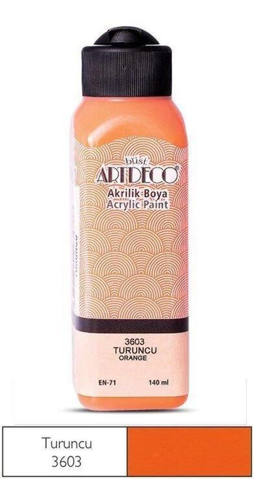Akrilik Boya 140 ml. 3603 TURUNCU