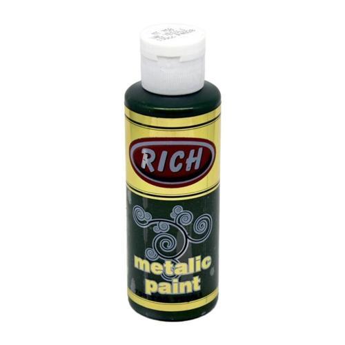 Metalik Akrilik Boya 120 cc. 758 YAĞ YEŞİLİ
